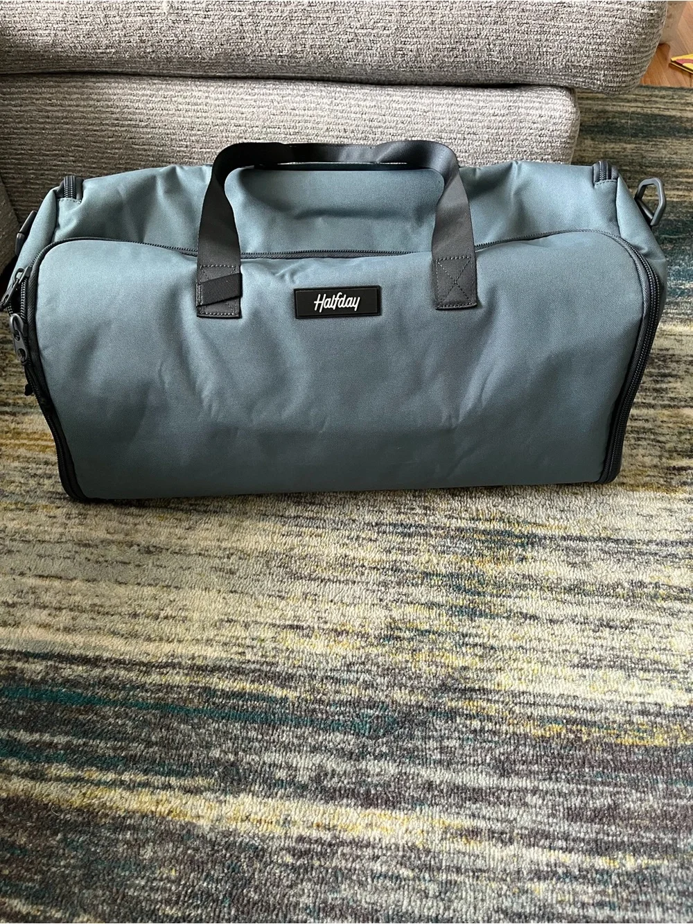 Halfday Men's Duffel Bag in blue